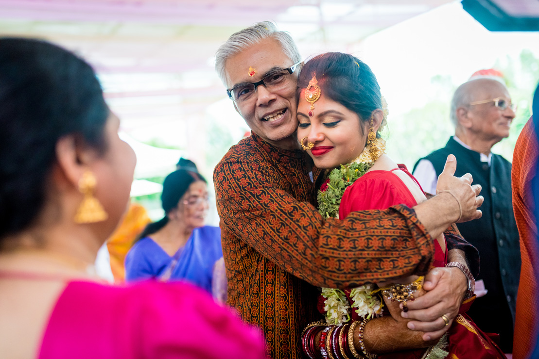 The wedding story of nupur & kaushik : shot at temple tree leisure, bangalore