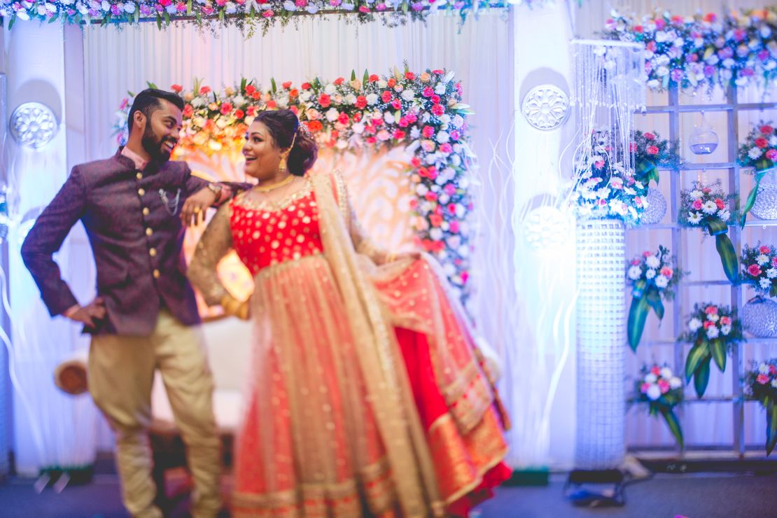 The christian wedding- david+reshma @itc gardenia, bangalore