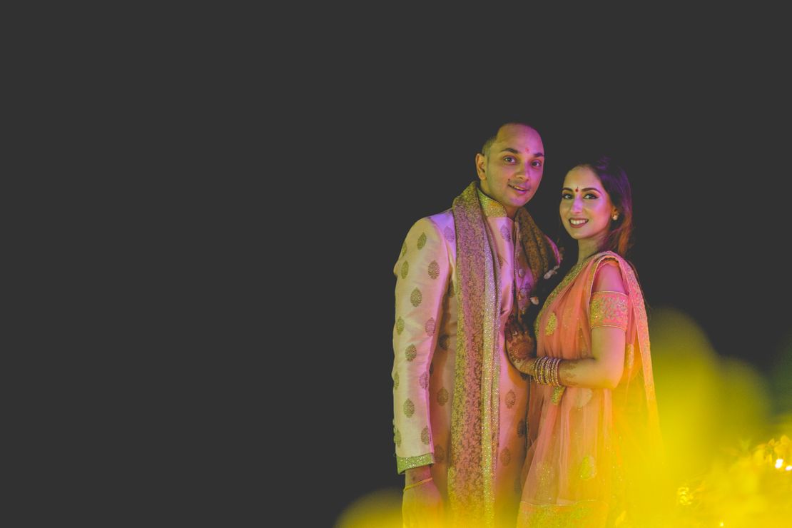 The wedding story : nikhel+bhavani @prestige golfshire, bangalore
