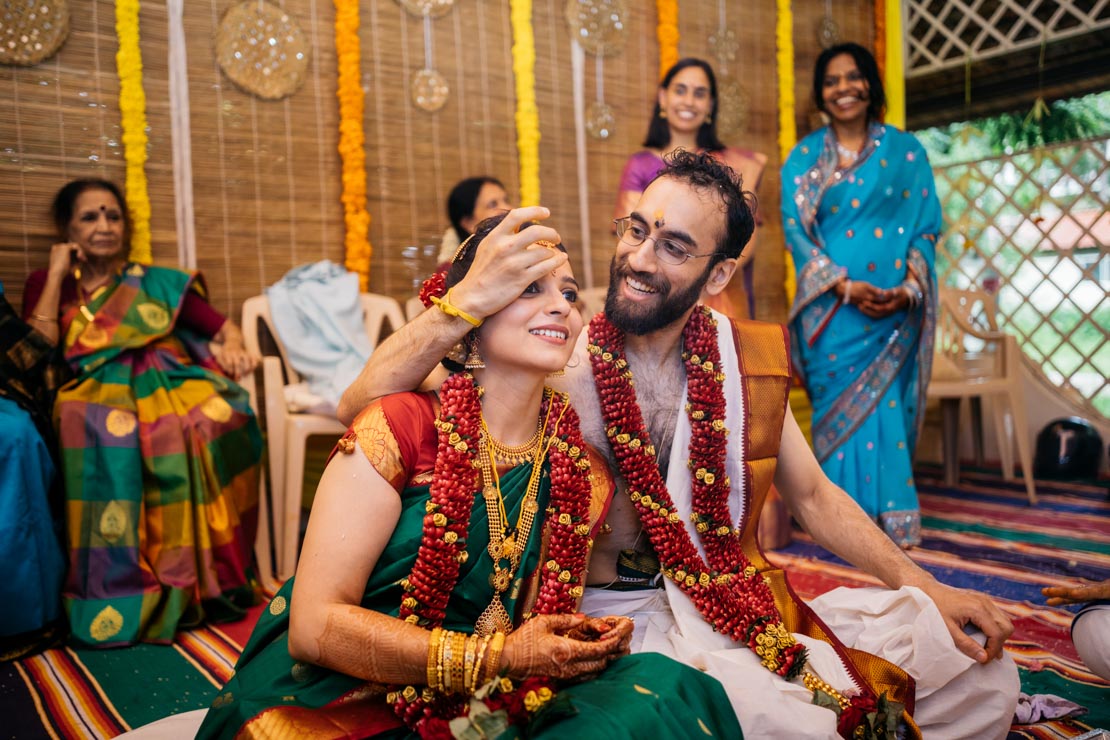 A wedding at art of living ashram: divya+asher