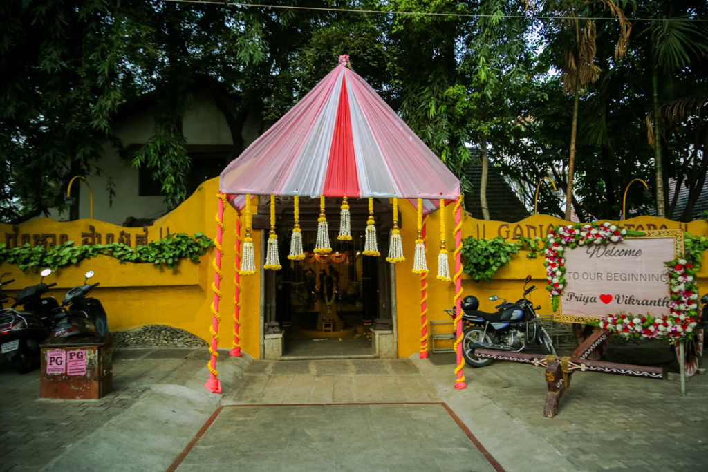 Arya samaj wedding : priya+vikrant @ganjam mantap, bangalore