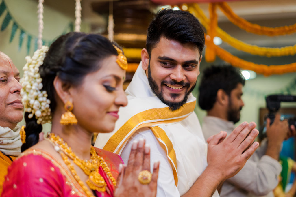 Arya samaj wedding : priya+vikrant @ganjam mantap, bangalore